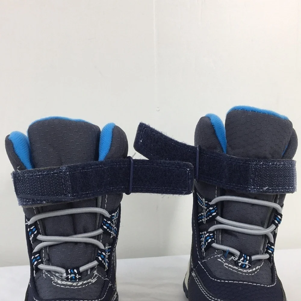 Carters Unisex Uphill Navy Snow Boot Size 5 Brand NEW With Tags